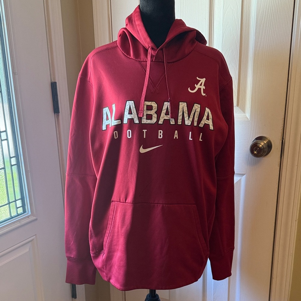 Nike Crimson Alabama Football Hoodie